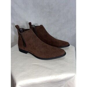 ASOS Dress Boots Men Brown Suede Size 8.5